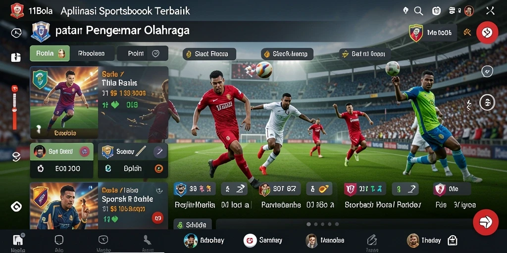 Tampilan gameplay menarik dari aplikasi Sportsbook 11BOLA.