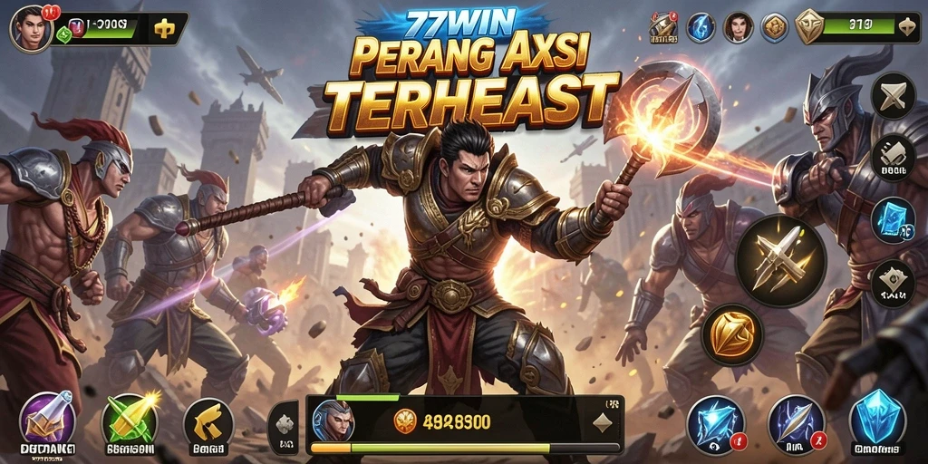 Tampilan gameplay seru dalam 77WIN dengan aksi mendebarkan.