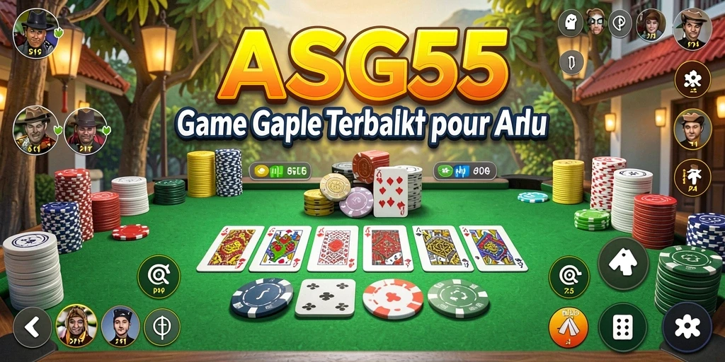 Tampilan gameplay ASG55 yang seru dan menarik.