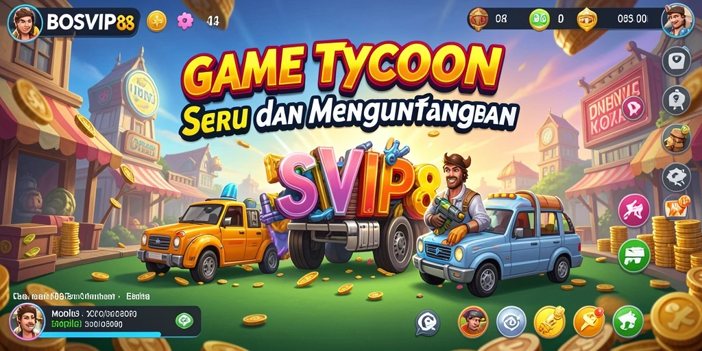Tampilan menarik dari gameplay Tycoon di BOSVIP88.