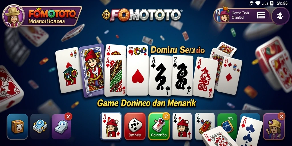 Tampilan menarik dari gameplay FOMOTOTO yang seru.