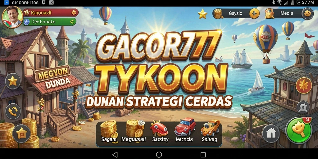 Tampilan gameplay GACOR777 yang menarik dan penuh strategi.
