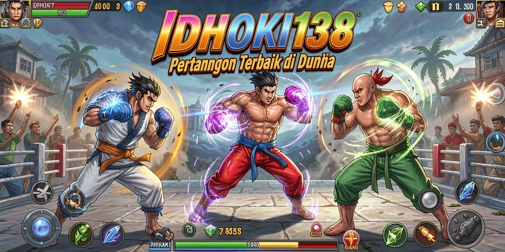 Tampilan seru pertarungan di IDRHOKI138 dengan aksi mendebarkan.
