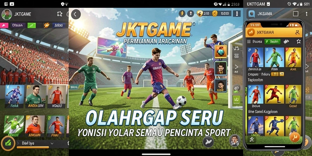 Tampilan gameplay JKTGAME yang dinamis dan penuh aksi.