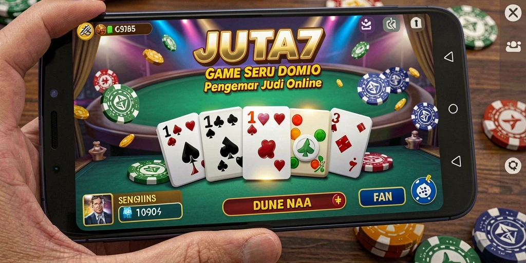 Tampilan gameplay seru JUTA7 dengan grafis menawan.