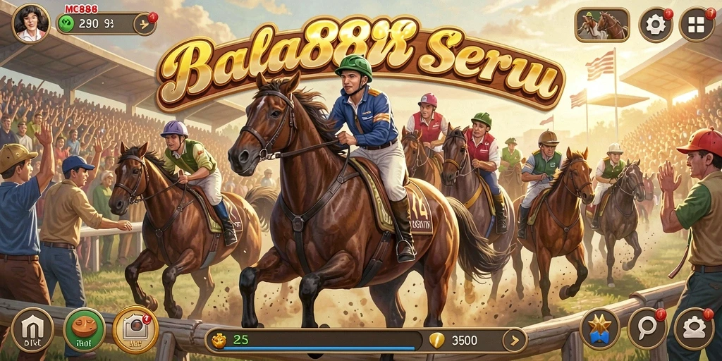 Gameplay seru balapan mobil di MC888.