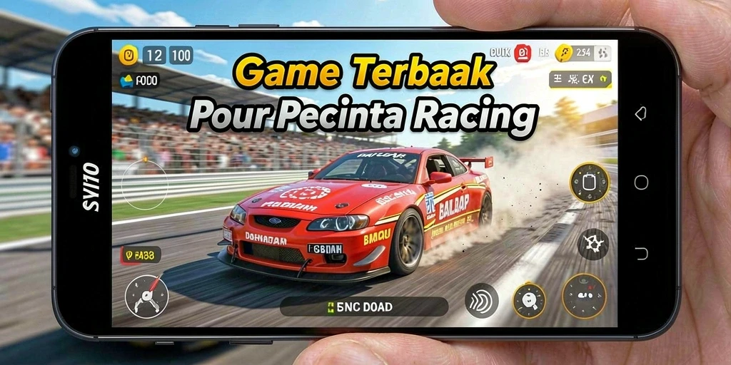 Tangkapan layar gameplay SVIP10 yang mendebarkan dan penuh aksi balapan.