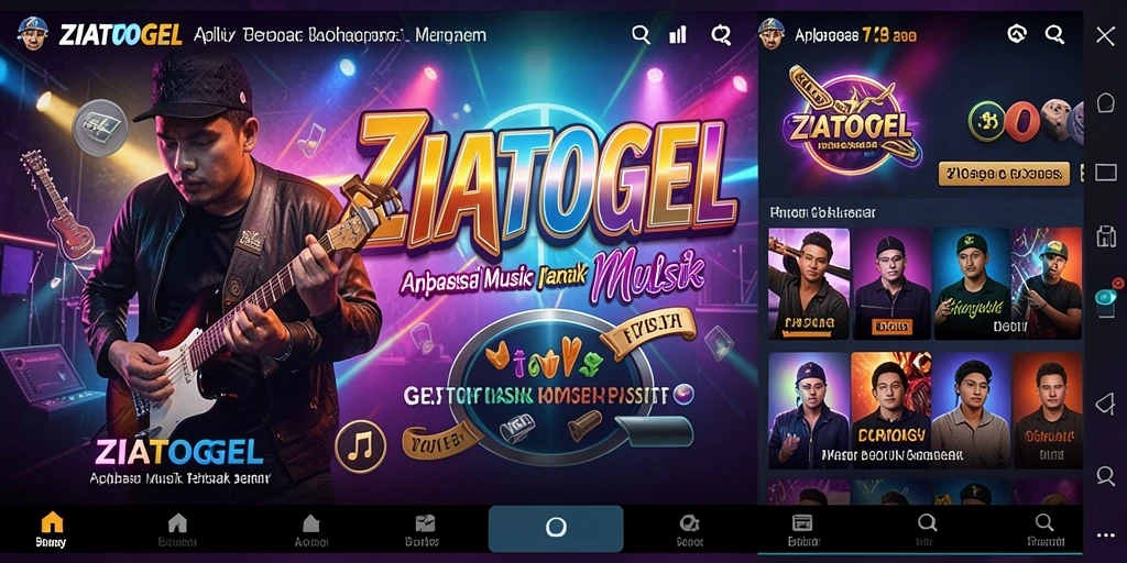 Screenshot gameplay ZIATOGEL yang menampilkan pemain bersenang-senang.